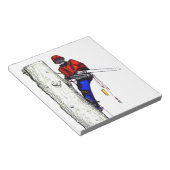 Boomchirurg Arborist op het werk cadeau Chainzaag Notitieblok (Schuin)