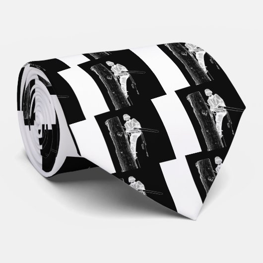 Boomchirurg Arborist op het werk cadeau Chainzaag Stropdas (Opgerold)