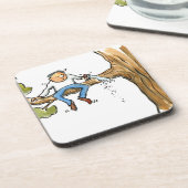 Boomchirurg Bier Onderzetter (Linkerzijde)