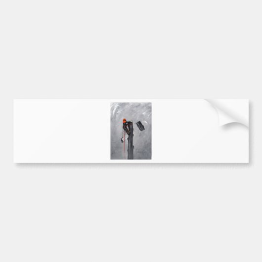 Boomchirurg Bumpersticker (Voorkant)