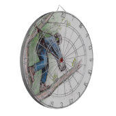 Boomchirurg Dartbord (Voorkant Links)