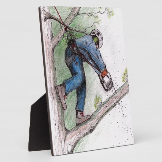 Boomchirurg Fotoplaat (Zijkant)