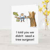 boomchirurg kaart (Gele Bloem)