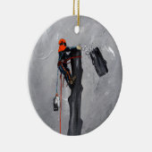 Boomchirurg Keramisch Ornament (Rechts)