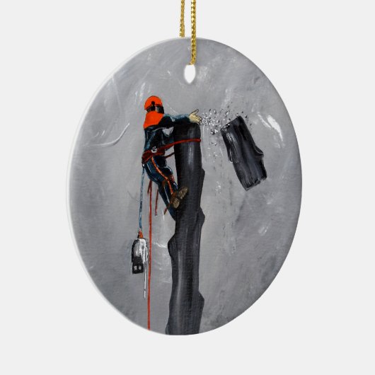 Boomchirurg Keramisch Ornament (Rechts)