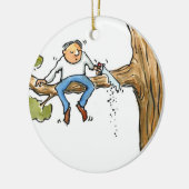 Boomchirurg Keramisch Ornament (Links)