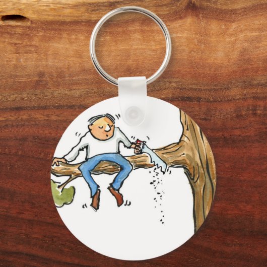 Boomchirurg Sleutelhanger (Voorkant)