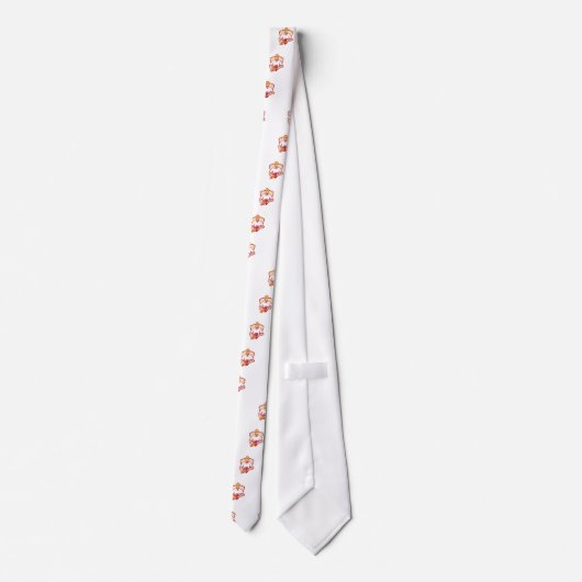 boomchirurg tuinbouwster stropdas (Achterkant)