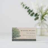 Boomchirurg Visitekaartje (Staand voorkant)