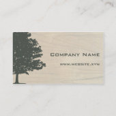 Boomchirurg Visitekaartje (Achterkant)
