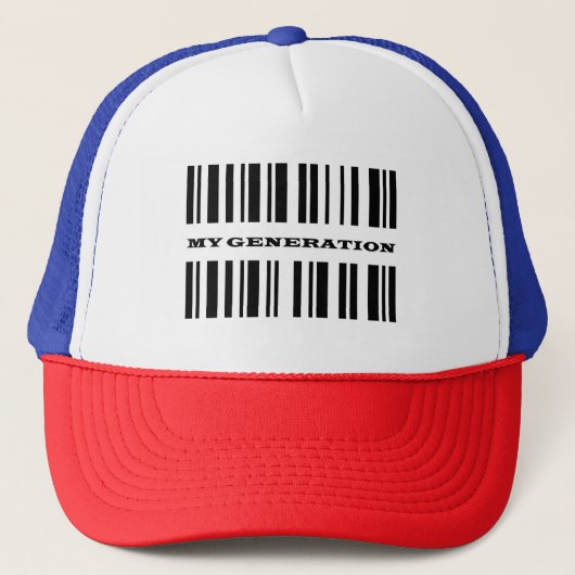 Boomer BAR CODE Hoed Trucker Pet (Voorkant)