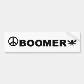 BOOMER-Bumpersticker Bumpersticker (Voorkant)