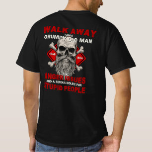 Boomer EST 1958 Wandeling Ik ben een chagrijnig ou T-shirt