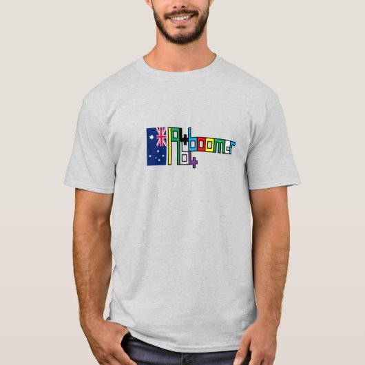 BOOMER GENERATION Australia T-Shirt (Voorkant)