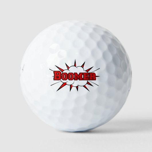 Boomer Golfballen (Voorkant)
