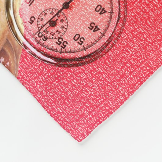 BOOMER Nostalgic Fleece Deken (Hoek)