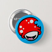 Boomer Pin - blauw Ronde Button 5,7 Cm (Voorkant /achterkant)