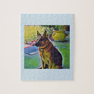 "Boomer" Red Heeler Puzzle Legpuzzel