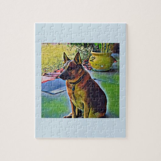 "Boomer" Red Heeler Puzzle Legpuzzel (Verticaal)