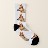Boomer Red Heeler Unisex Socks Sokken (Rechts - buiten)
