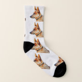Boomer Red Heeler Unisex Socks Sokken (Links binnenkant)