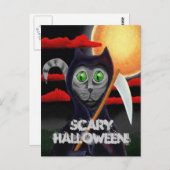 Boomer the DeathCat Briefkaart (Voorkant / Achterkant)