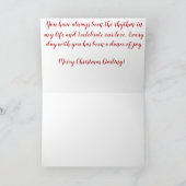 Boomer Vrolijke Vakantie Dans Kerst Kaart (Binnen)