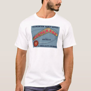 Boomerang Apples -  etiket voor fruitkratten T-shirt