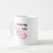 Boomerang Babe Koffiemok (Voorkant links)