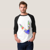 Boomerang Basic Liefde Dankbaarheid Waardering T-shirt (Voorkant volledig)