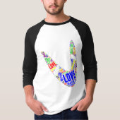 Boomerang Basic Liefde Dankbaarheid Waardering T-shirt (Voorkant)