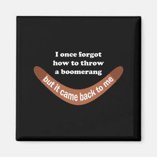 Boomerang Joke Magneet