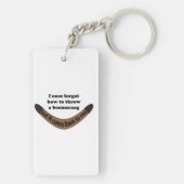 Boomerang Joke Sleutelhanger (achterkant)