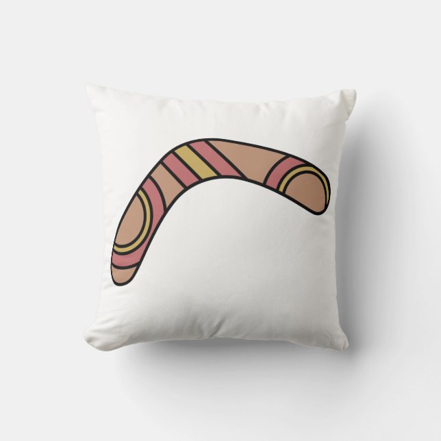 Boomerang Kussen (Voorkant)