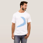 Boomerang liefde, dankbaarheid, vreugde t-shirt (Voorkant volledig)