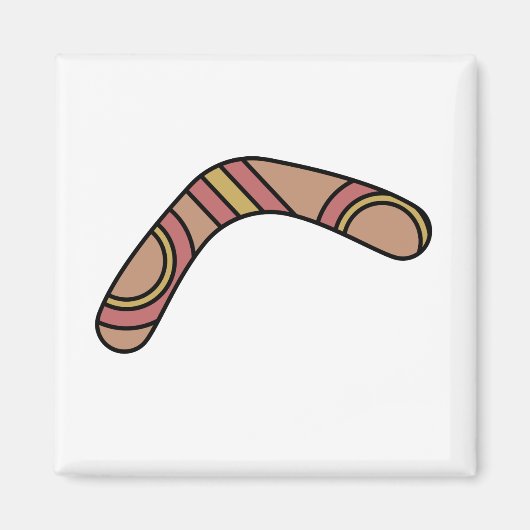 Boomerang Magneet (Voorkant)