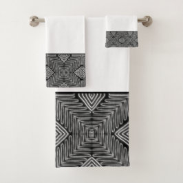 Boomerang Mudcloth Bath Towel Set Bad Handdoek
