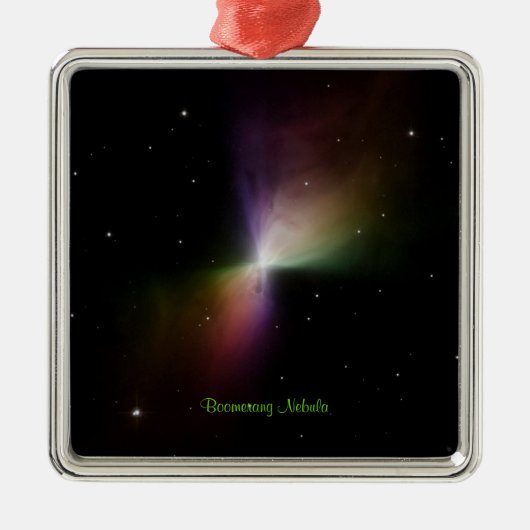 Boomerang Nebula, Constellation Zentaur Metalen Ornament (Voorkant)