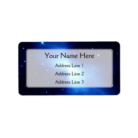 Boomerang Nebula (Hubble Telescope) Etiket (Voorkant)