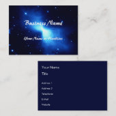 Boomerang Nebula (Hubble Telescope) Visitekaartje (Voorkant / Achterkant)