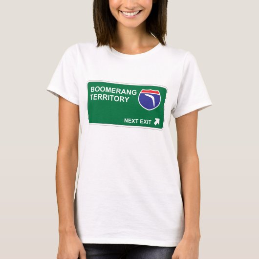 Boomerang Next Exit T-shirt (Voorkant)