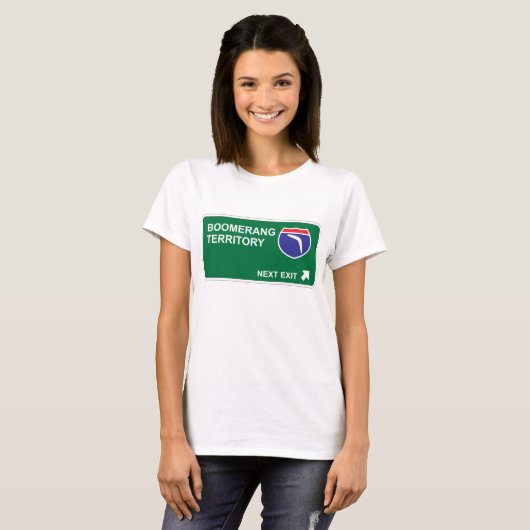 Boomerang Next Exit T-shirt (Voorkant volledig)