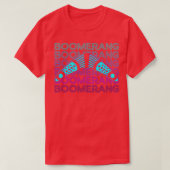 Boomerang Retro Gift T-shirt (Design voorkant)