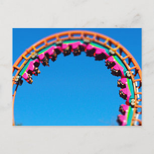 Boomerang Roller Onderzetter Worlds of Fun, KC Briefkaart