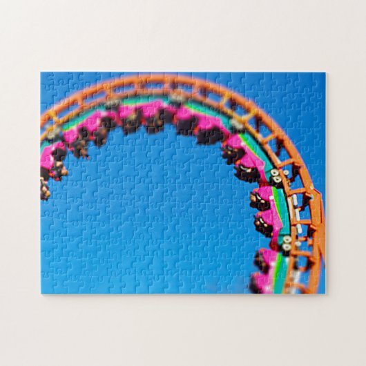 Boomerang Roller Onderzetter Worlds of Fun, KC Legpuzzel (Horizontaal)