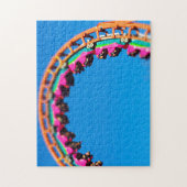 Boomerang Roller Onderzetter Worlds of Fun, KC Legpuzzel (Verticaal)