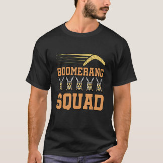 Boomerang Squad Graphic Boomerang Player Boomerang T-shirt