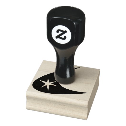 Boomerang & Star Rubberstempel (Stempel)
