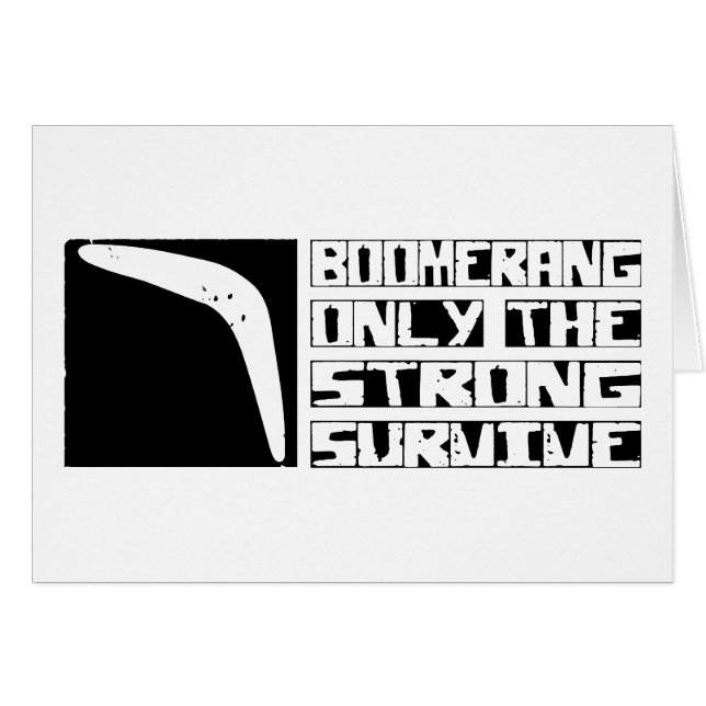 Boomerang Survive (Voorkant Horizontaal)