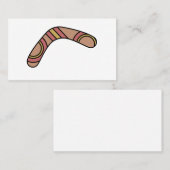 Boomerang Visitekaartje (Voorkant / Achterkant)
